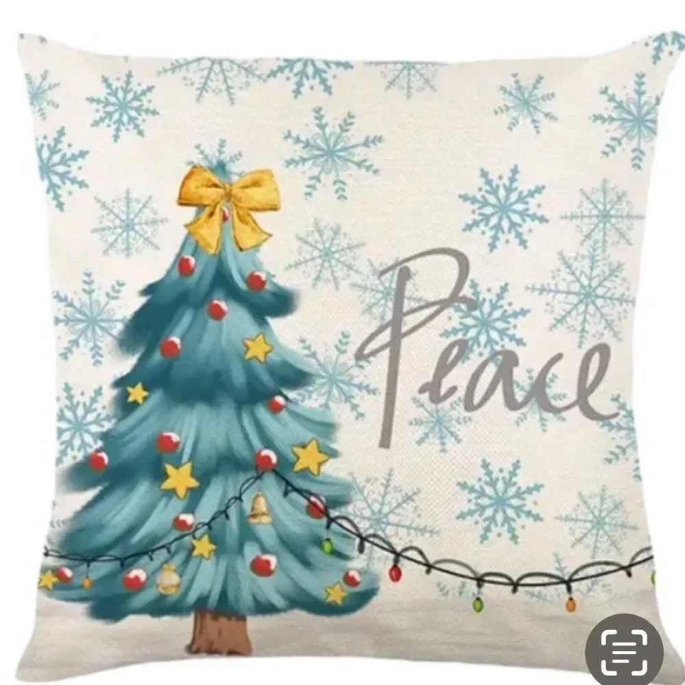 CHRISTMAS‎ PILLOW COVERS, set of 4